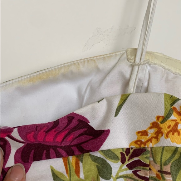 🌺Nicole Miller-Strapless Tropical Dress - Picture 7 of 8